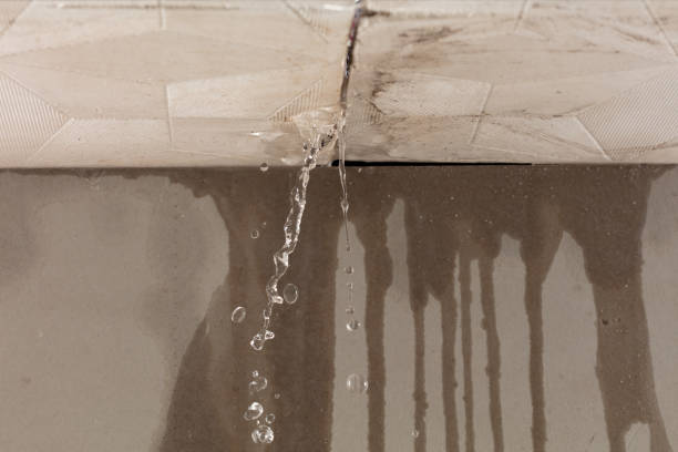 Professional Commercial Water Damage Restoration technician working in Fitchburg, WI